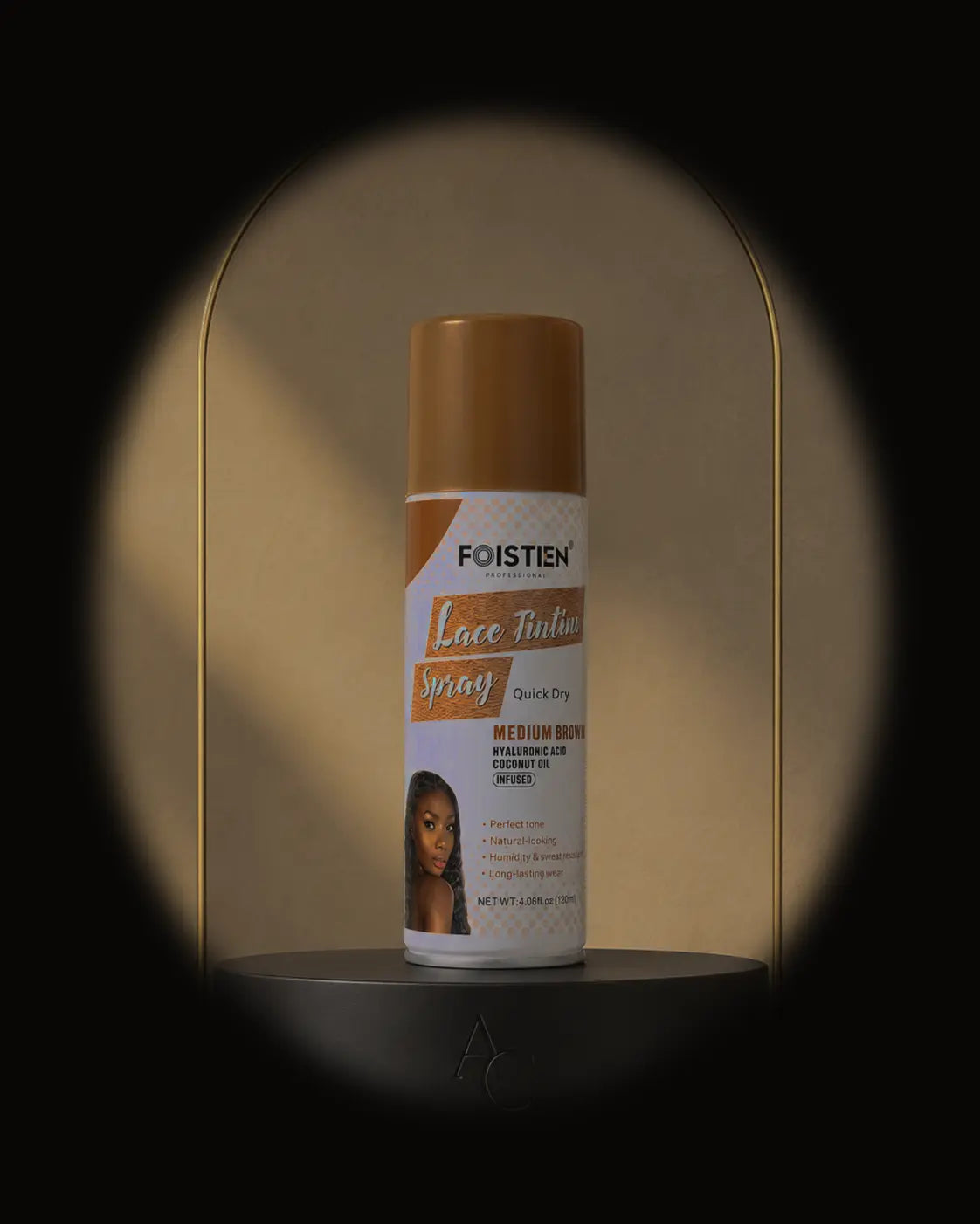 Spray Tint Brown — seconde vue showroom AC