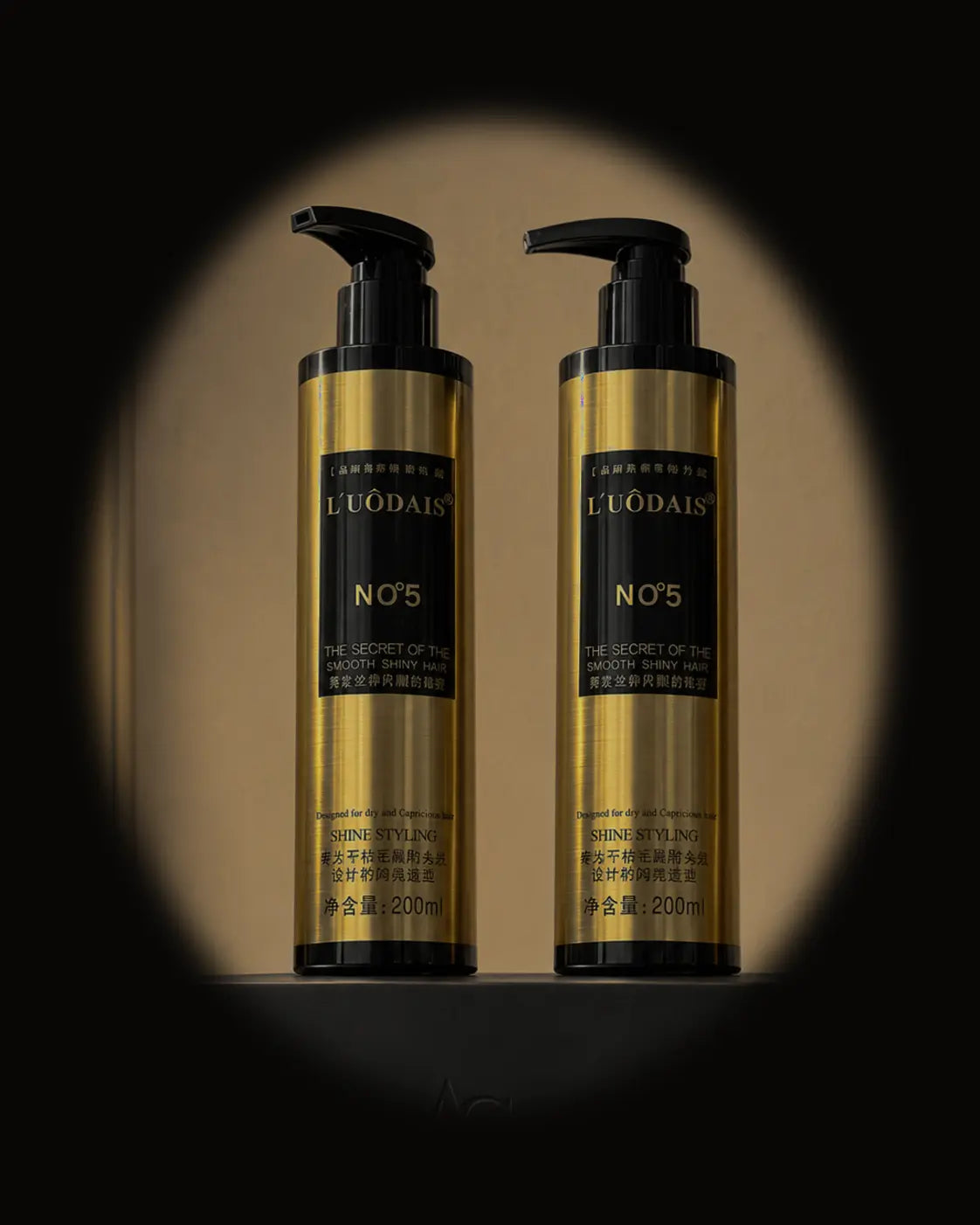 Duo Sérum Lissant Black & Gold — seconde vue showroom AC