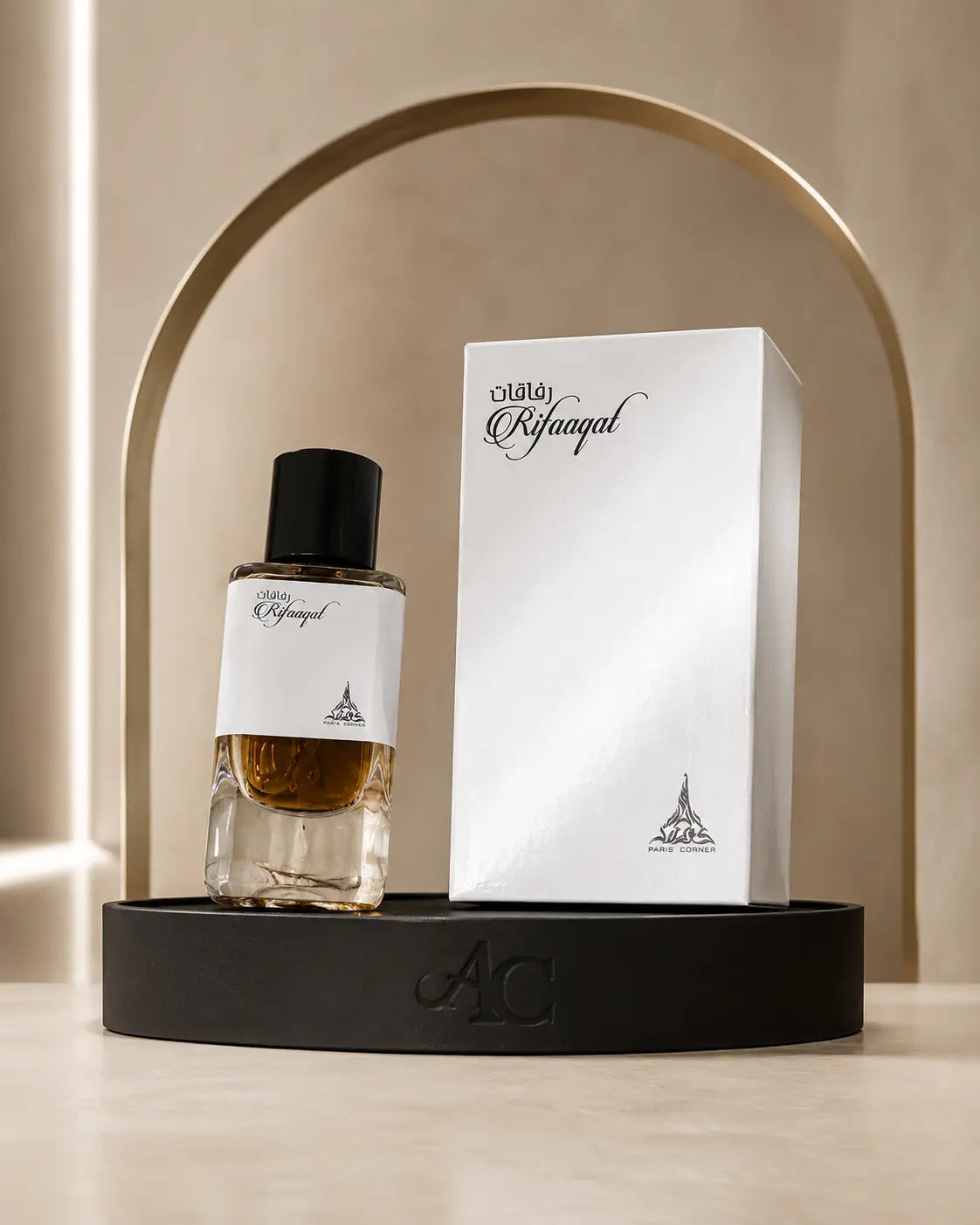 Huile Parfumée Nomade — mise en scène studio AC