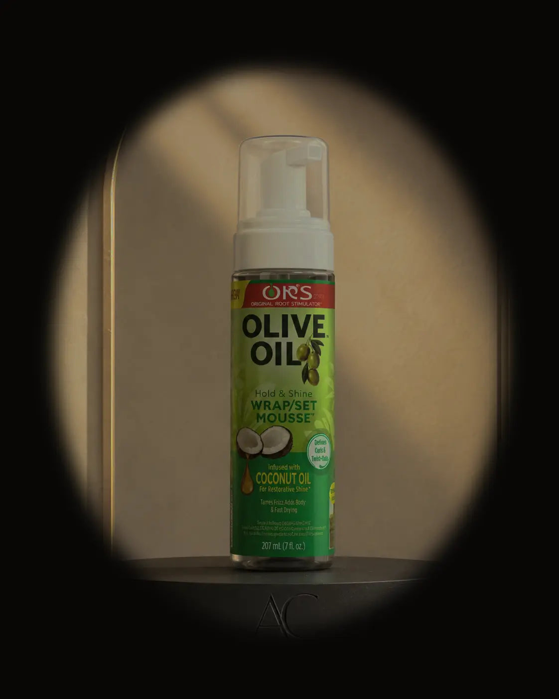 ORS Olive Oil Styling Mousse — seconde vue showroom AC