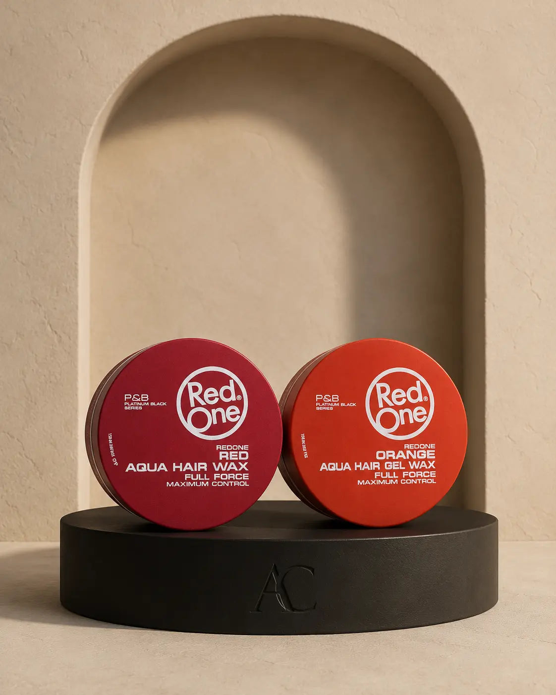Red One Aqua Hair Wax — mise en scène studio AC