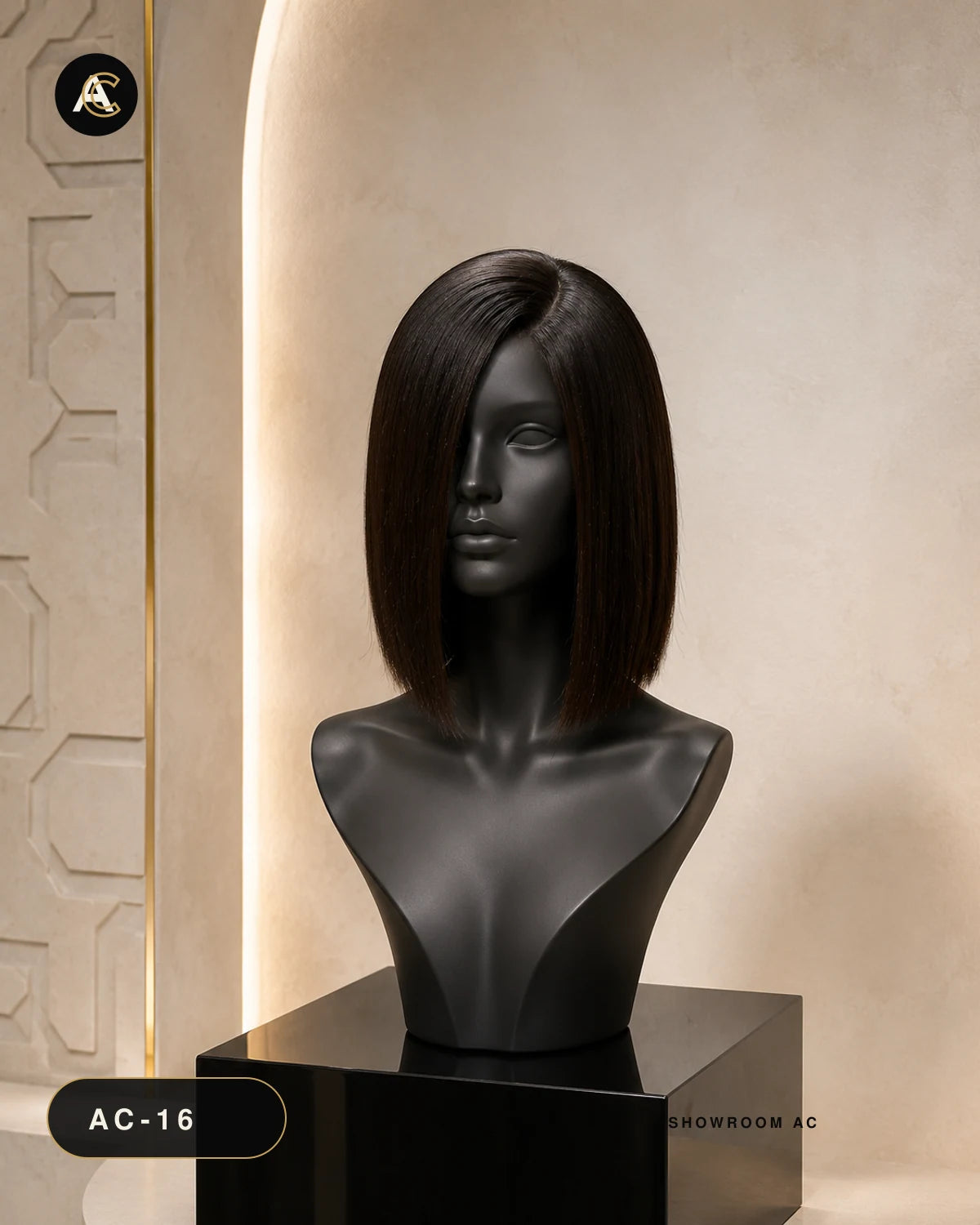 Danor Authentique Ombré — présentation showroom AC sur mannequin noir