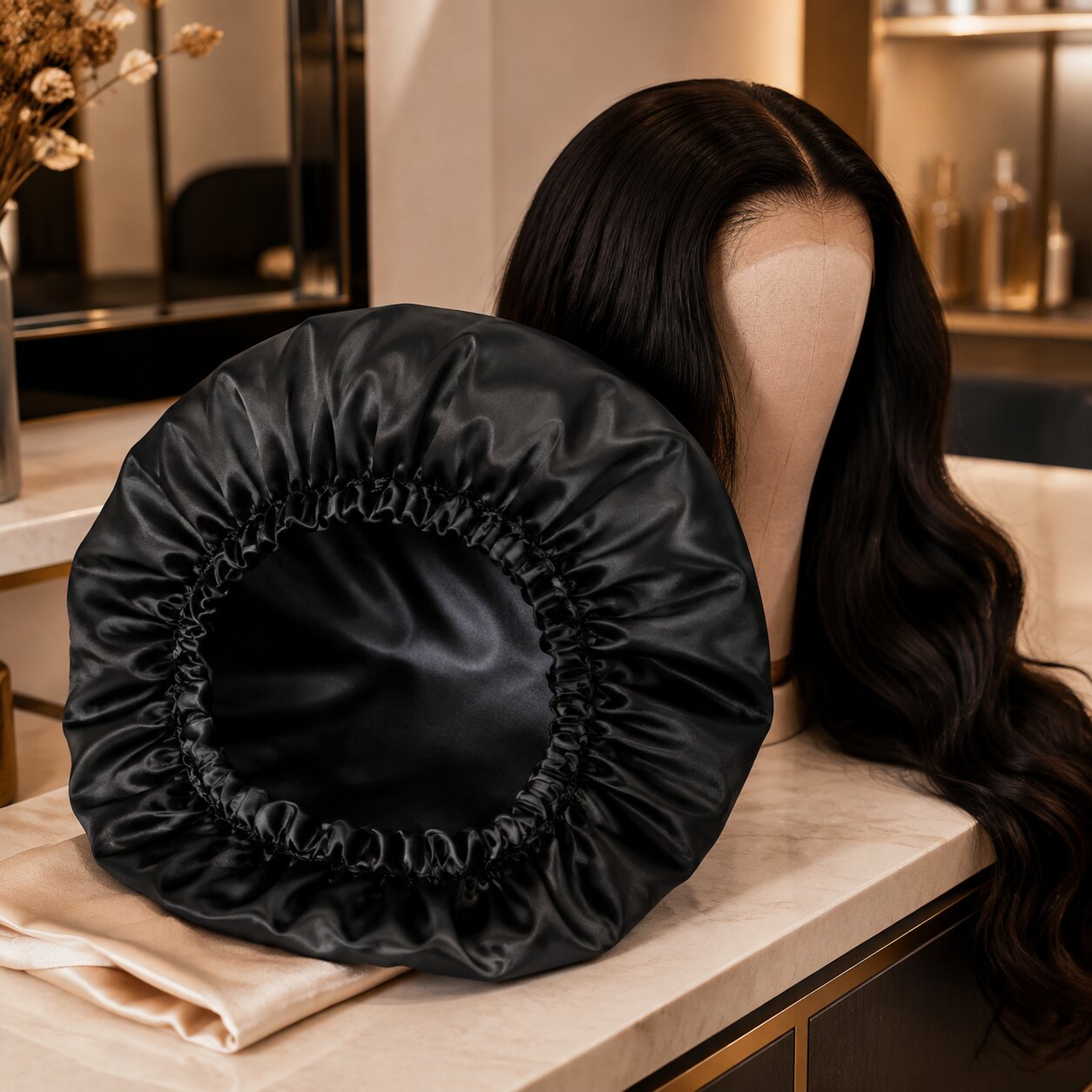Collection Bonnet Satin ALIOU CHEVEUX à Pikine Dakar